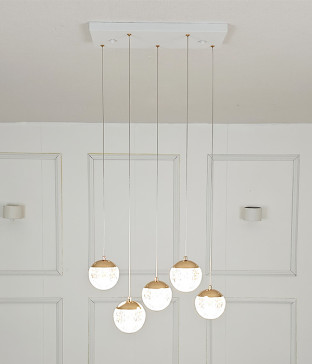 에그레 2줄 5등 식탁전등 LED식탁등