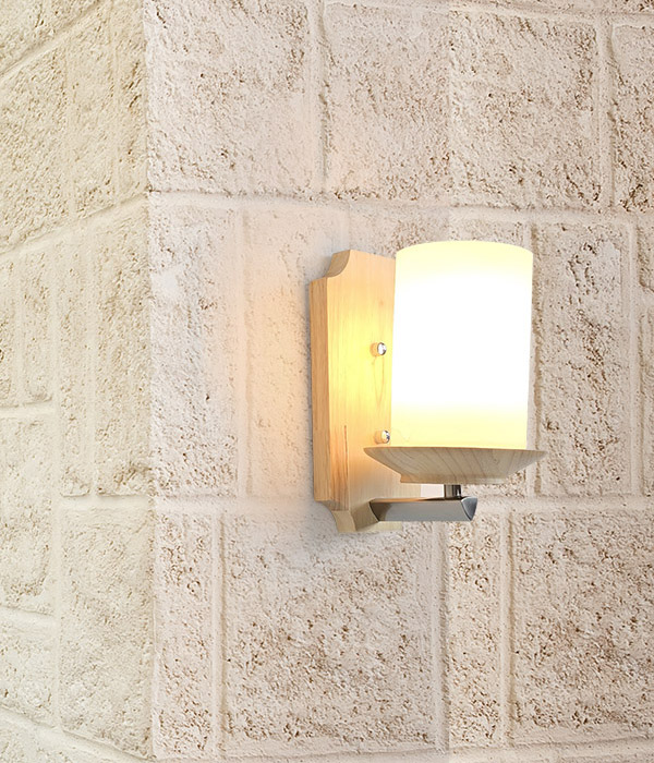 아토너 우드벽등 원목 벽무드등